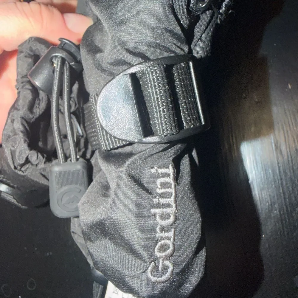 Gordini Juniors Sm Black Winter Gloves
